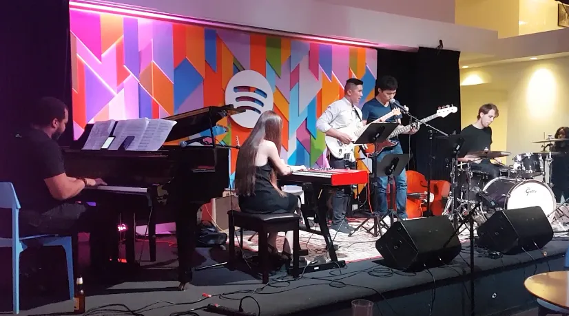 Jam night at Spotify NYC